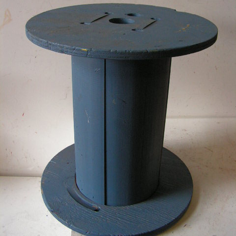 SPOOL / COTTON REEL (Oversize) Tall Blue 35x50cm H